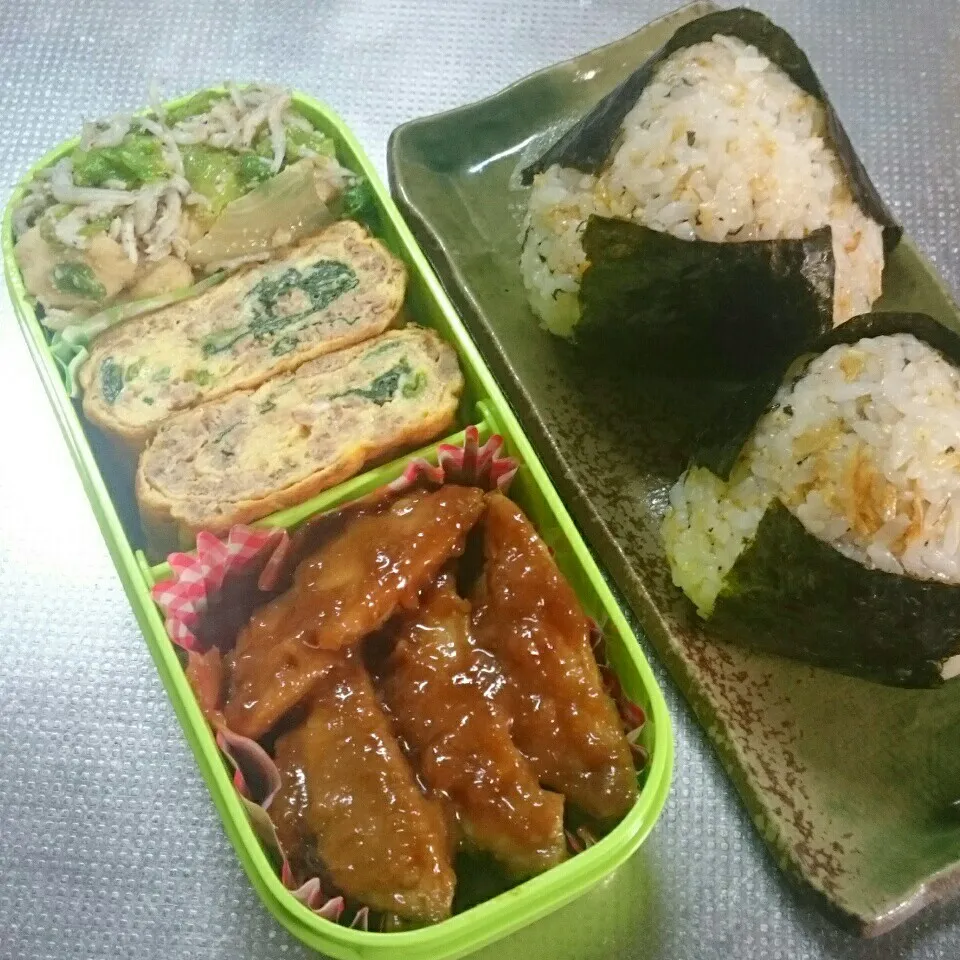 旦那さんお弁当|きぬよさん