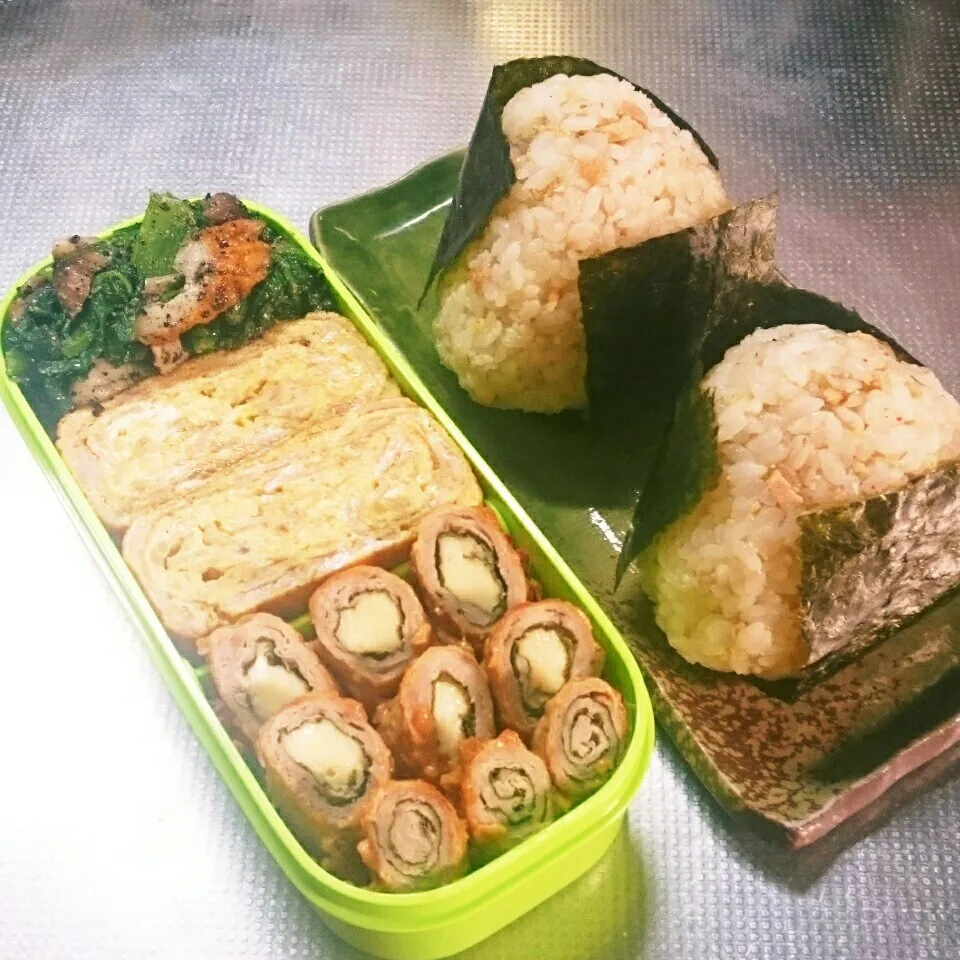 Snapdishの料理写真:旦那さんお弁当|きぬよさん