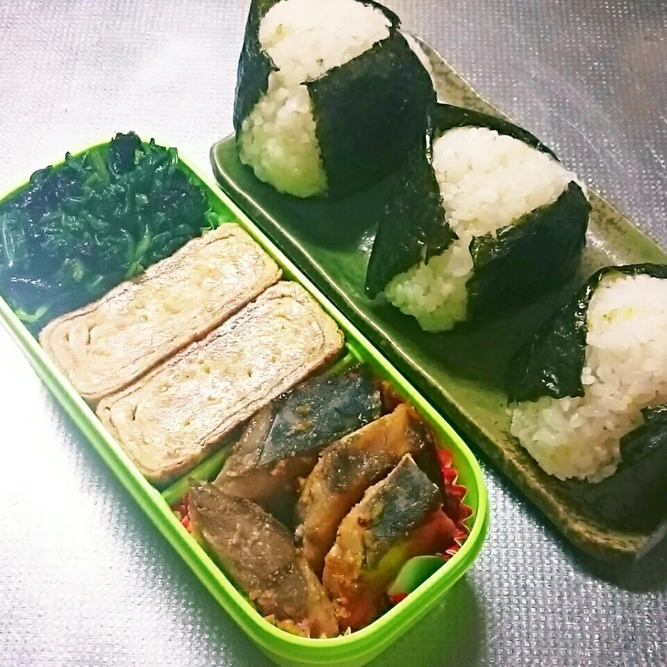 旦那さんお弁当 (昨日の)|きぬよさん