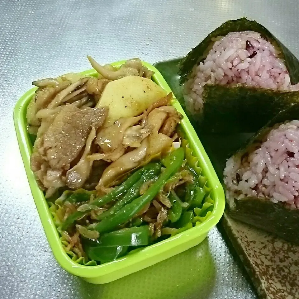 Snapdishの料理写真:旦那さんお弁当|きぬよさん