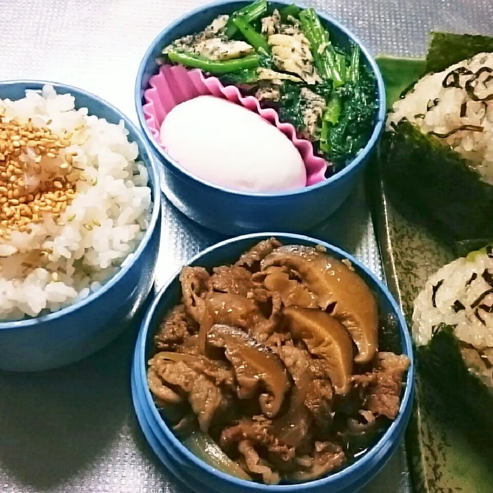 Snapdishの料理写真:今日の旦那さんお弁当|きぬよさん