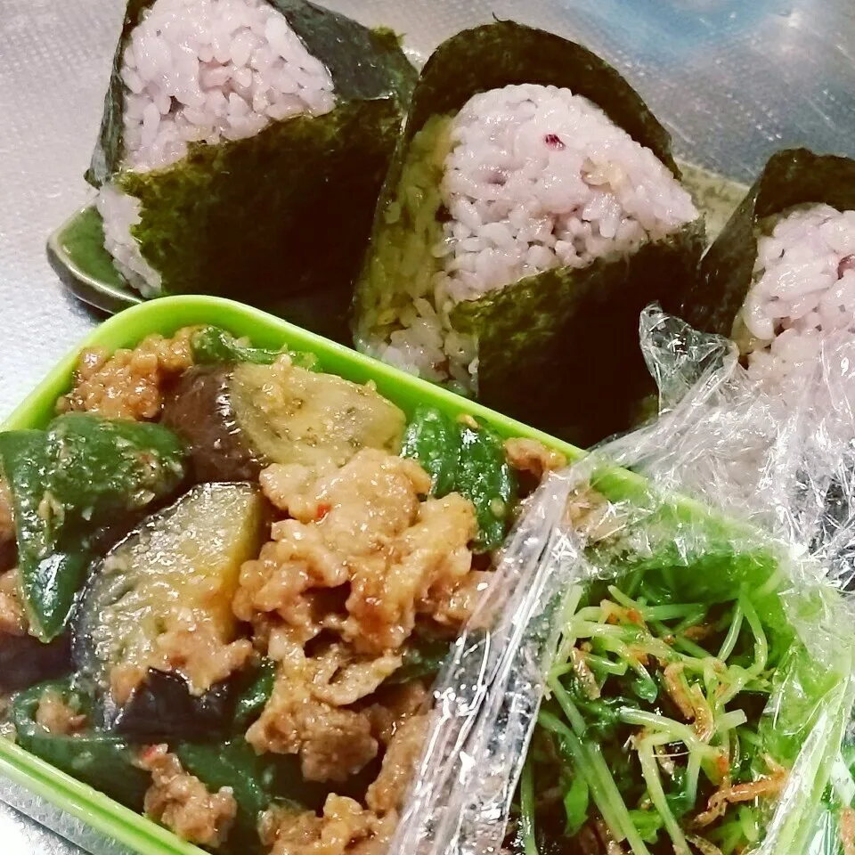 Snapdishの料理写真:旦那さんお弁当|きぬよさん