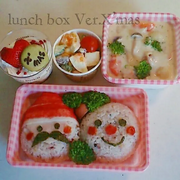 X'mas Ver. lunch box♪|chiiさん