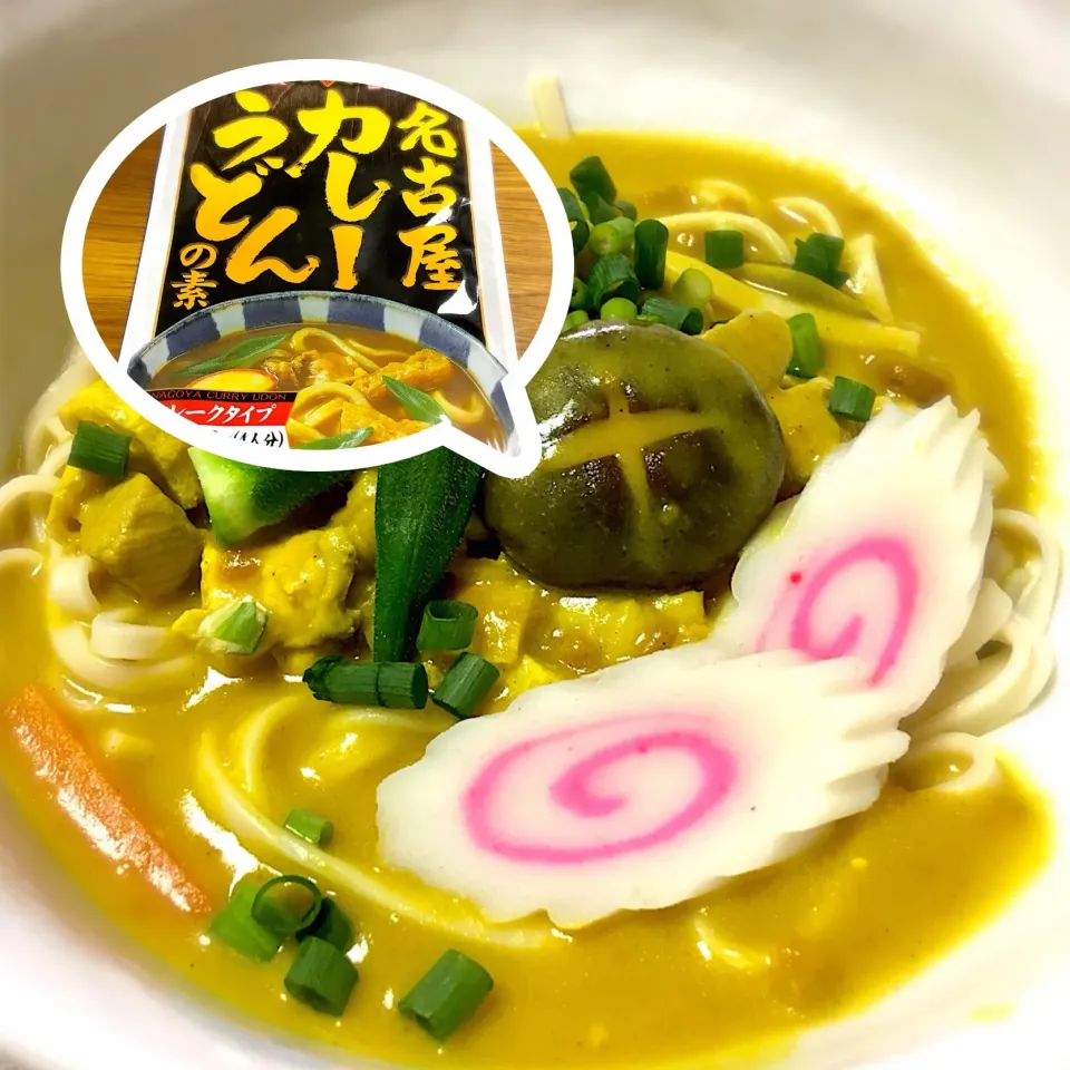 Snapdishの料理写真:カレーうどん
 #あるもので  #カレーうどん|morimi32さん