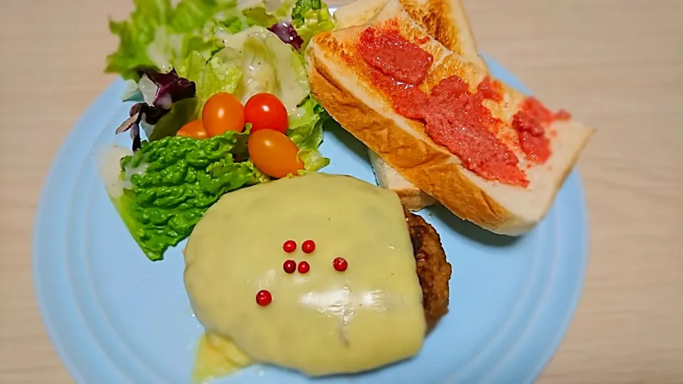 チーズハンバーグ|えびぱんさん