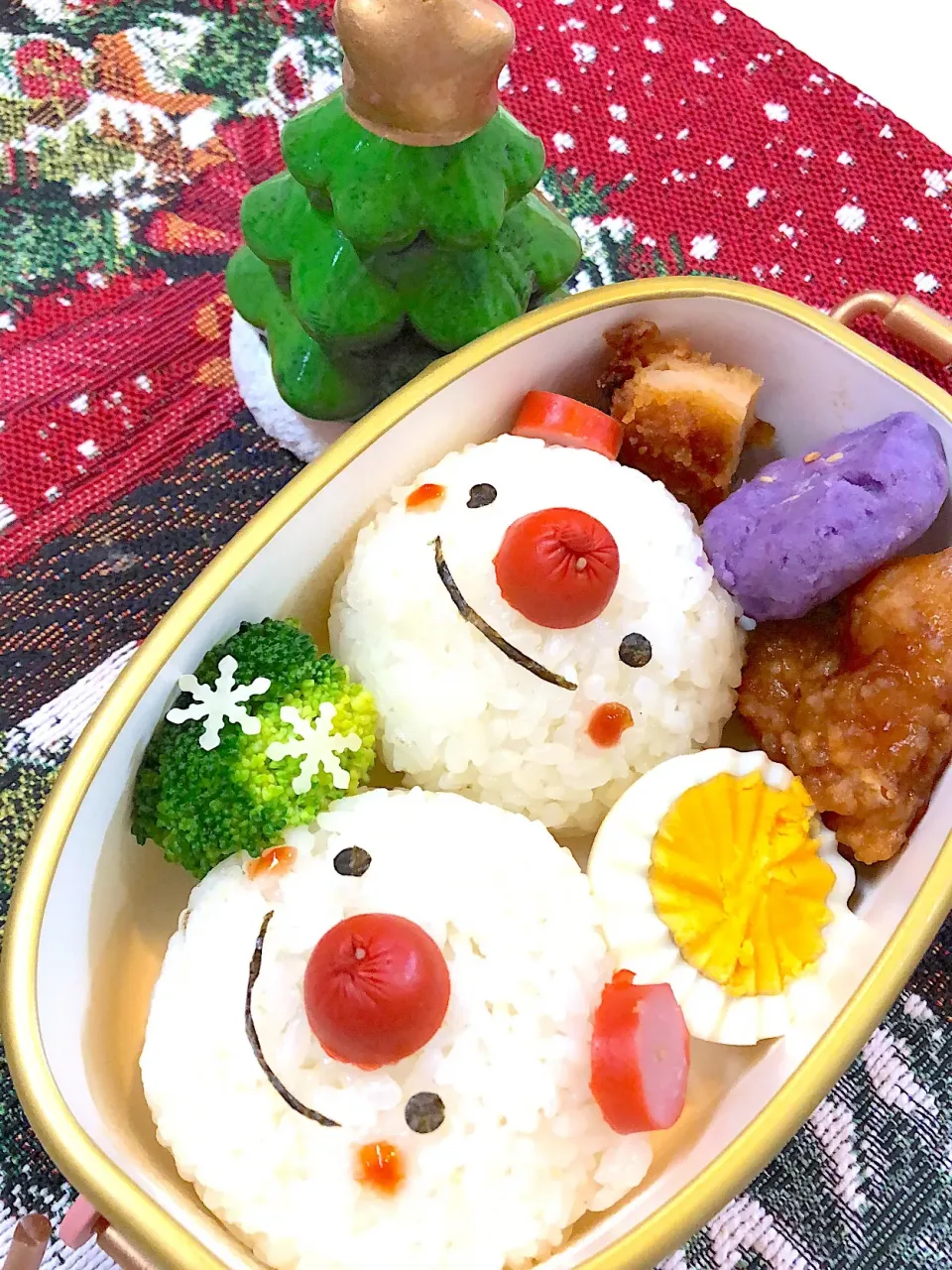 Snapdishの料理写真:クリスマスお弁当|Yuki Kawasumiさん