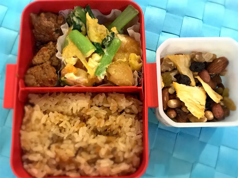 今日のお弁当 #お弁当  #🍱  #lunchbox  #obento  #中学生弁当|かれんさん