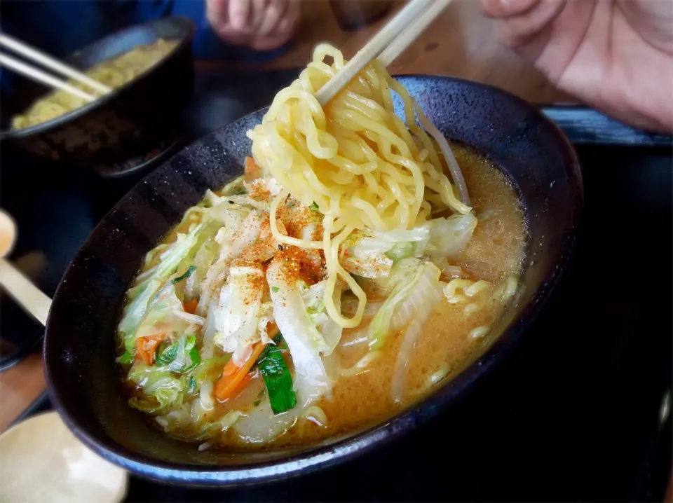 白味噌野菜ラーメン 麺大盛り
伝丸石岡|Takeshi  Nagakiさん