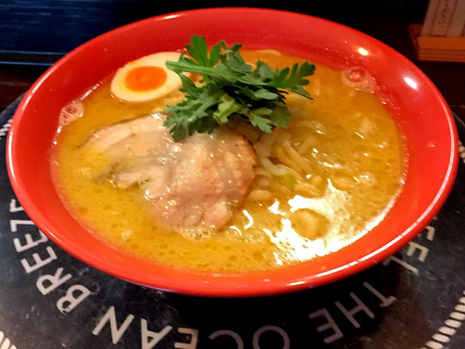 鷄白湯 こってり醤油らーめん（太麺・大盛り）|まさとさん