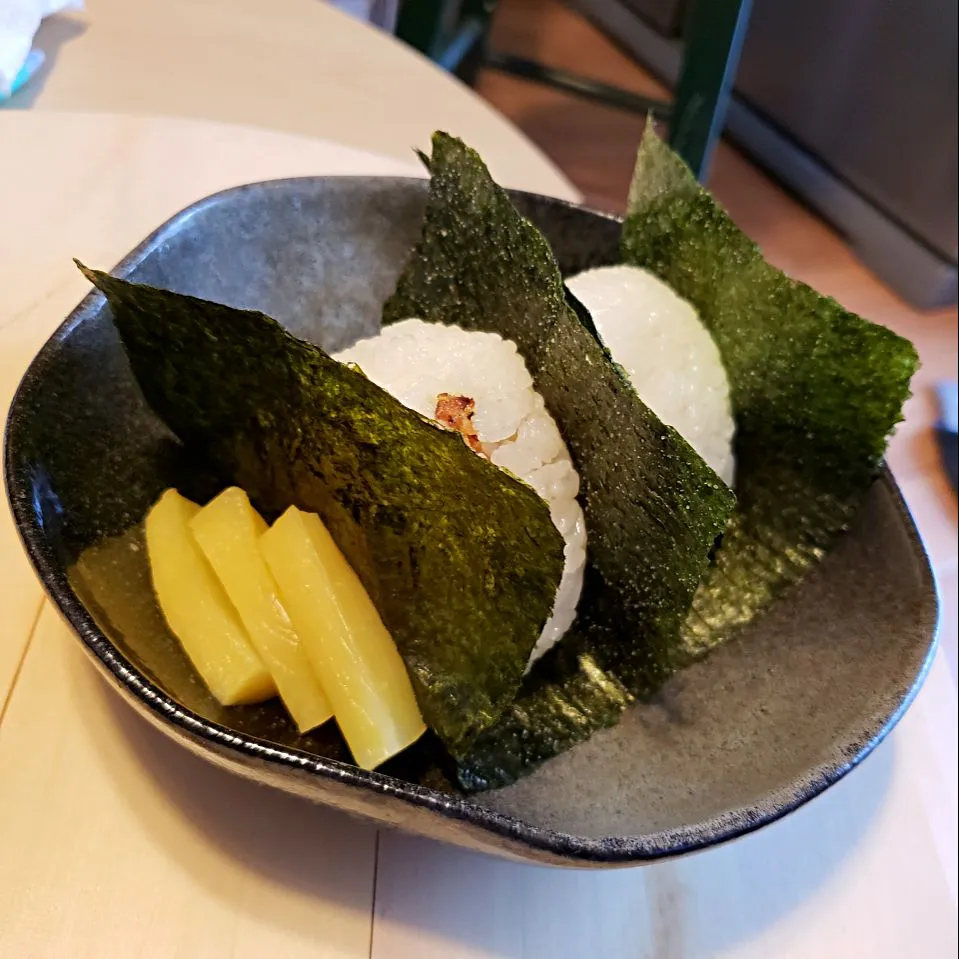 青天の霹靂de鰯の蒲焼きの天むす♡|mi_neneco♪さん