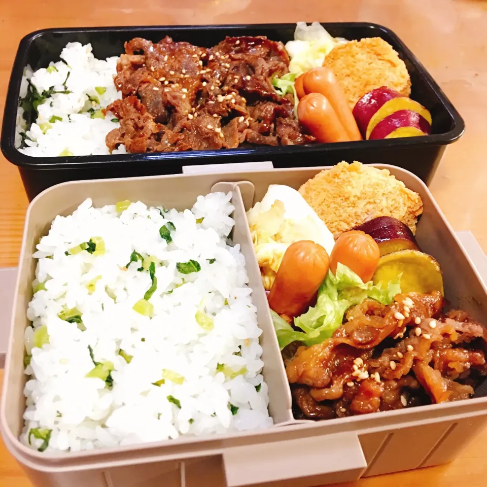 Snapdishの料理写真:JK・DKお弁当☆11/19|okikaさん