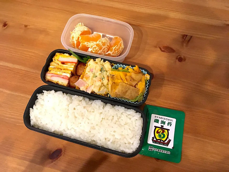 三つ葉とお揚げの卵とじ弁当|Emi Mikadoさん