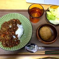 Snapdishの料理写真:どろどろキーマカレー|HOTATEさん