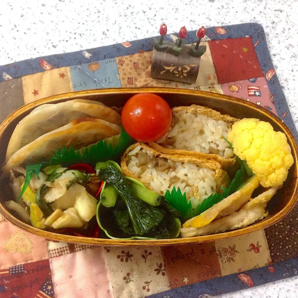 今日のお弁当😊 #夫弁当  #地味弁当  #わっぱ弁当|naonaomimichanさん