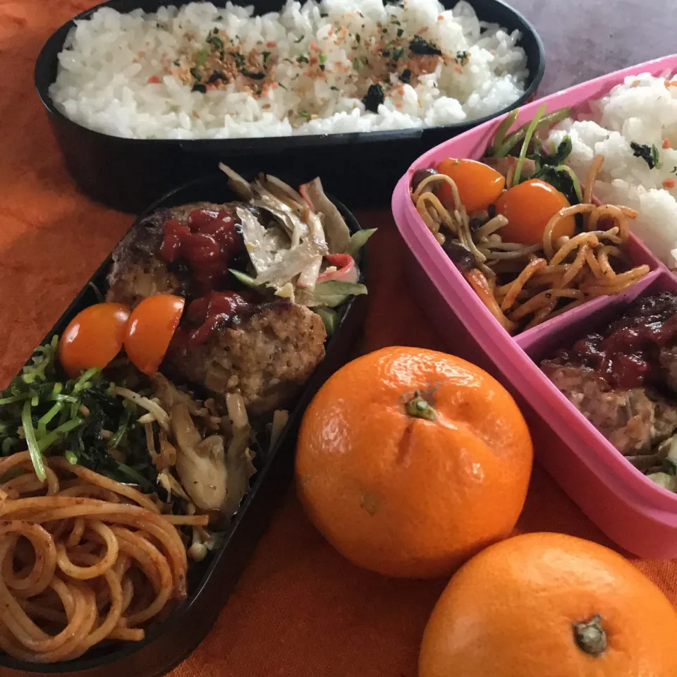 今日のお弁当🍱
ハンバーグ
ごぼうサラダ🥗

寒い朝です
風邪ひかないように
防寒具忘れずにね

今日も気をつけて
いってらっしゃい👋|mokoさん