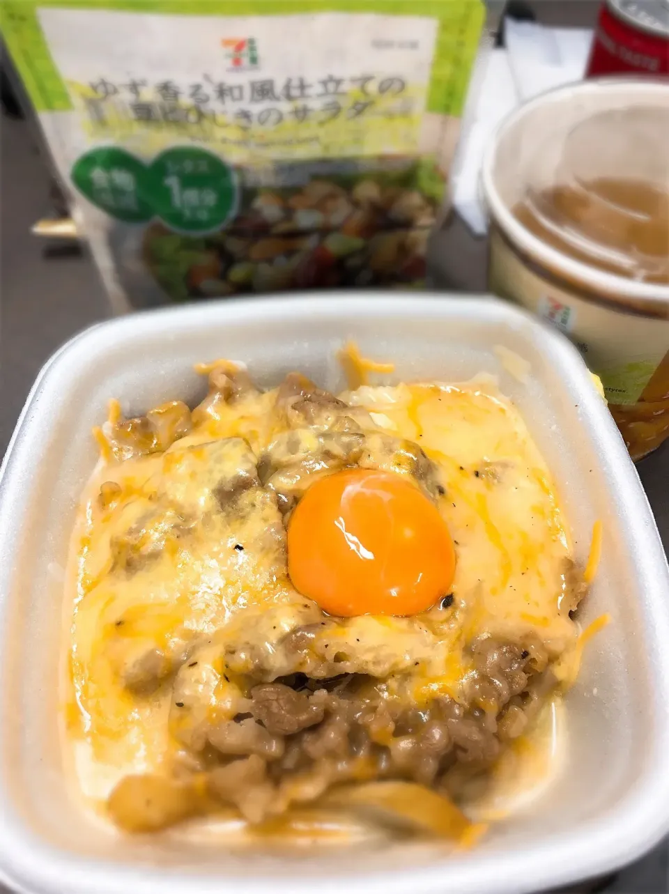 チーズカルボ牛丼 テイクアウト|chan mitsuさん