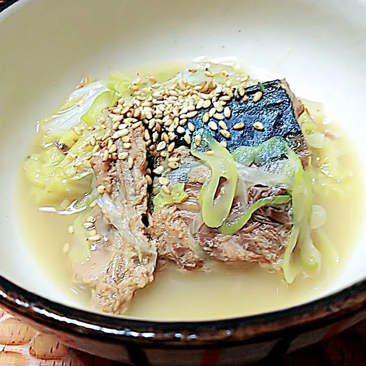 サバ缶と白菜の味噌煮|vege食堂さん