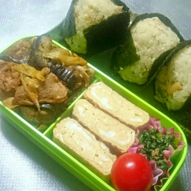 Snapdishの料理写真:旦那さんお弁当|きぬよさん