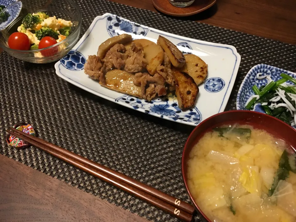 里芋と豚肉の照り煮|saUUchiさん