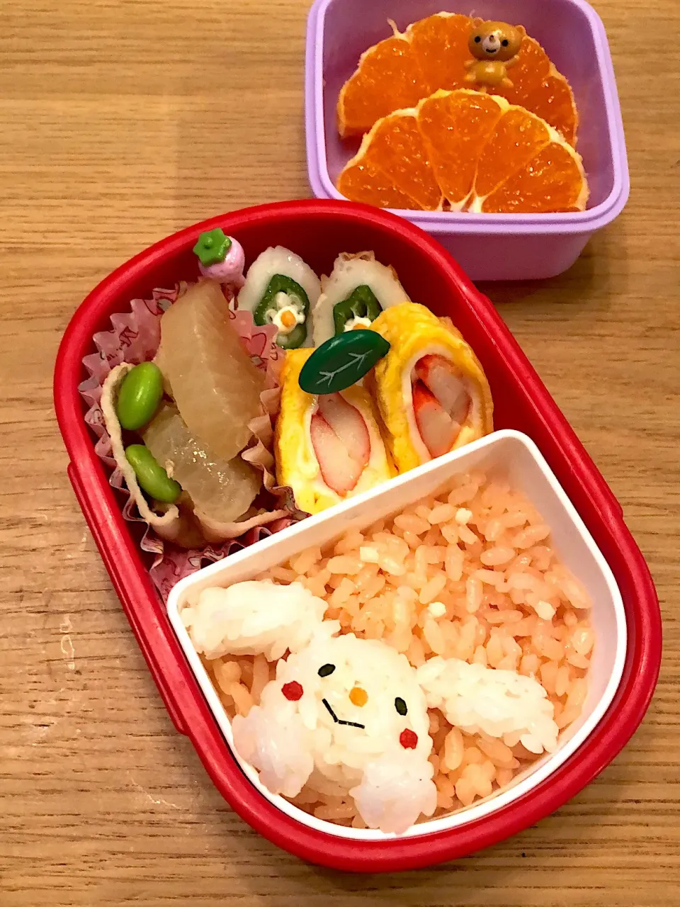 うさぎさんひょっこり弁当|はるmamaさん