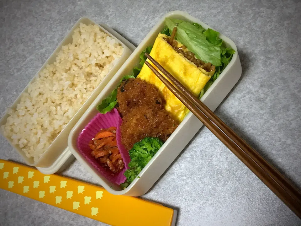 オムそば弁当 #お弁当記録  #オムそば|まみさん