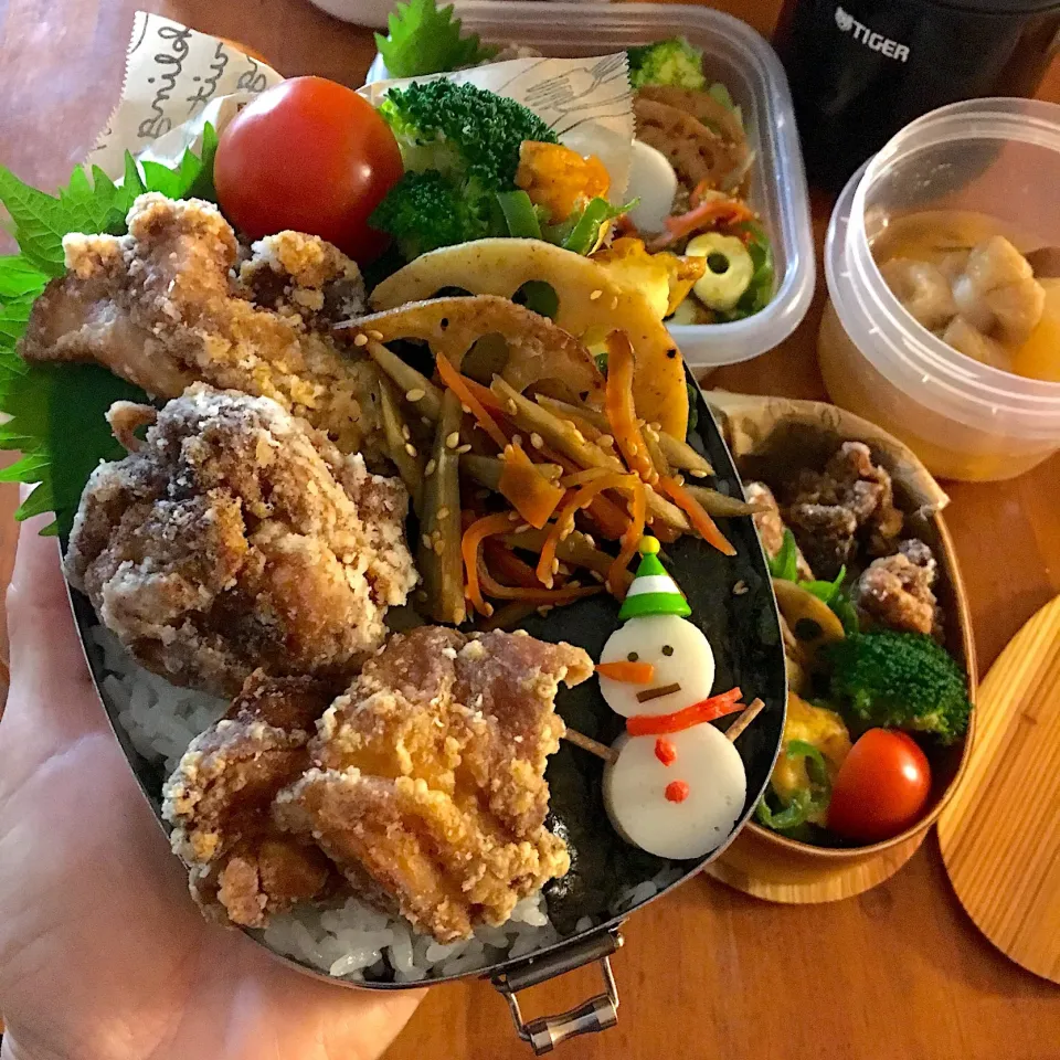 Snapdishの料理写真:からあげ弁当|てんさん