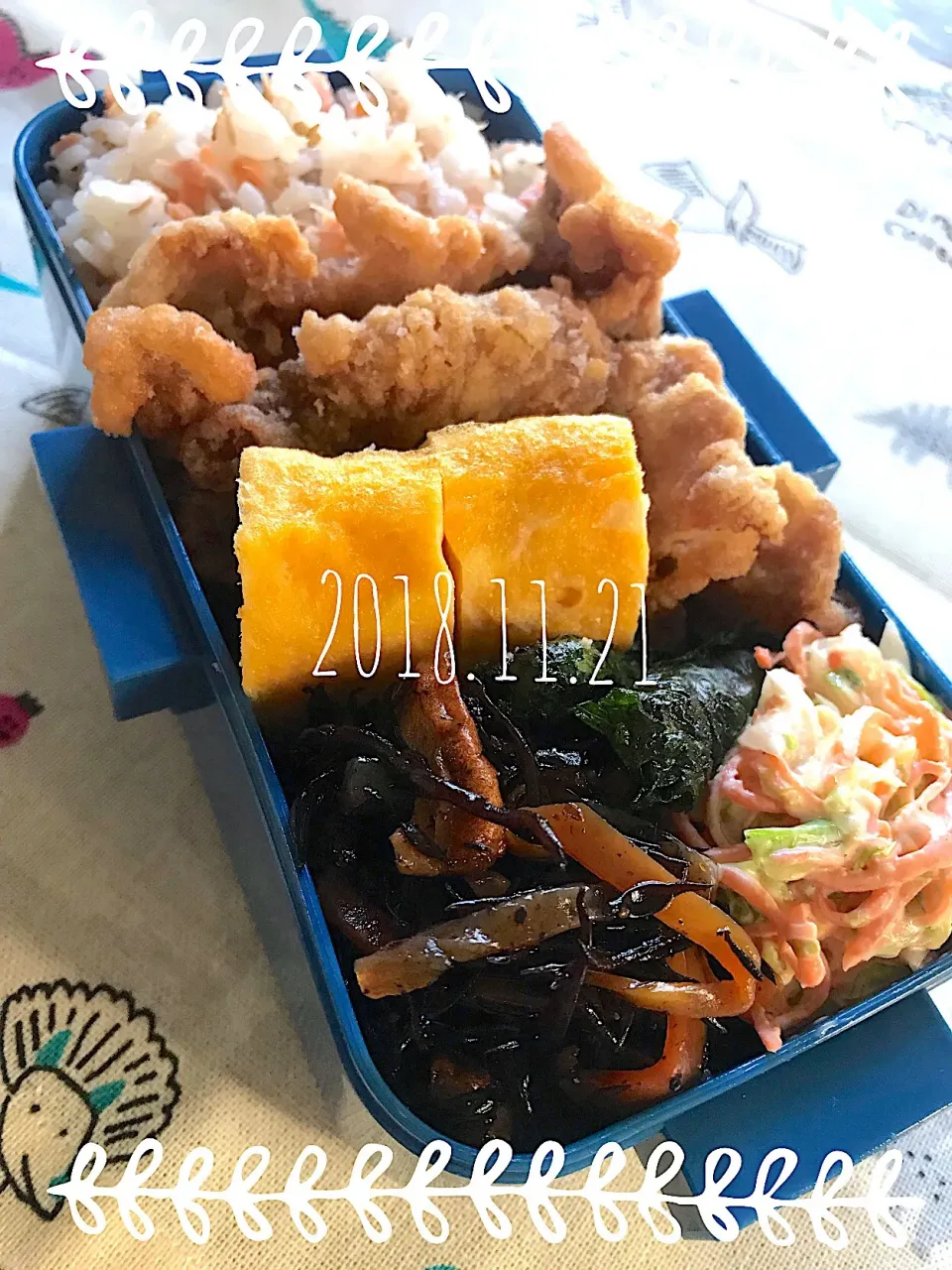 豚こま唐揚げ弁当|市川千夏さん