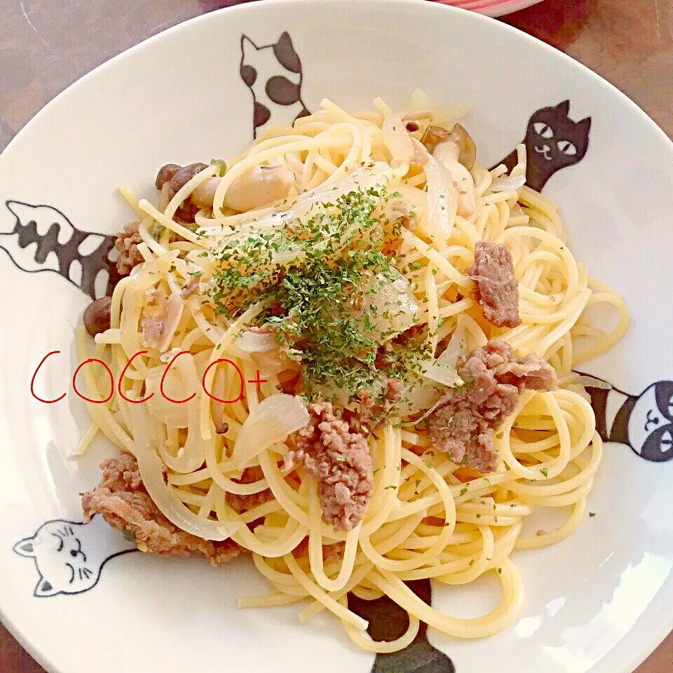 Snapdishの料理写真:プルコギパスタ|cocco+さん