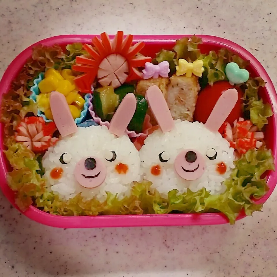 うさぎちゃん弁当♪|sさん