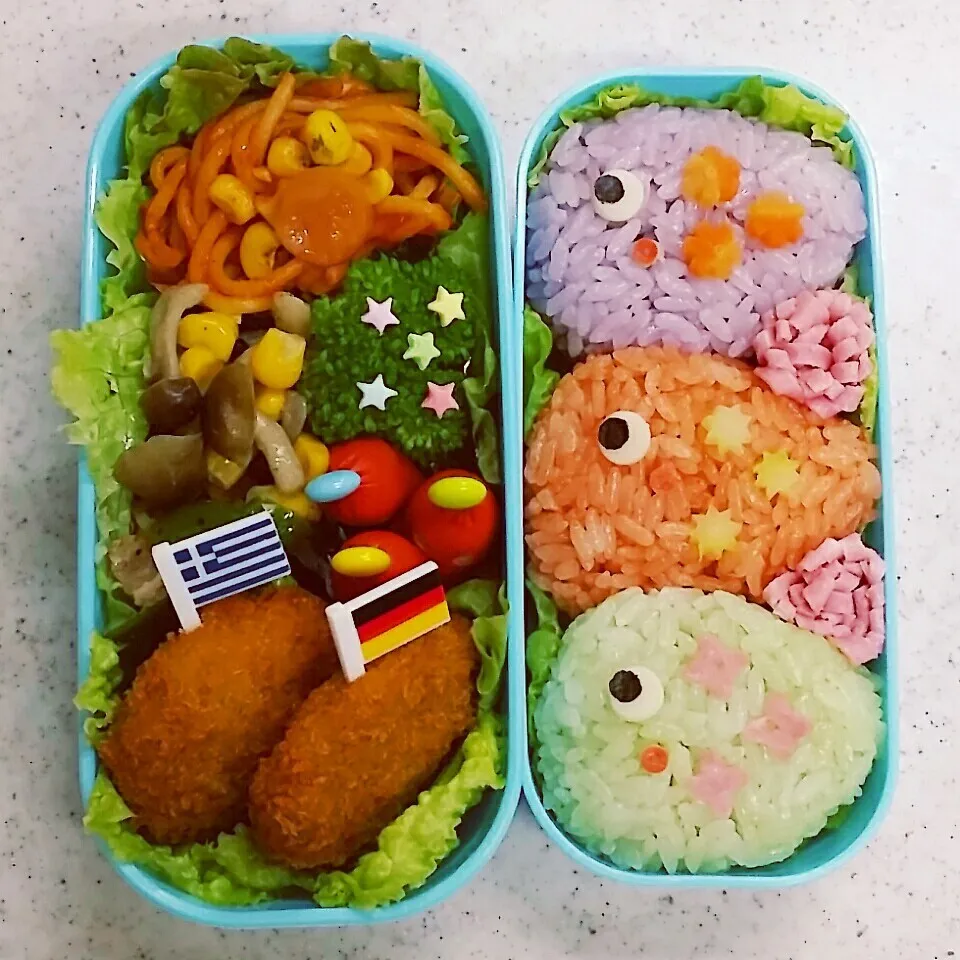 鯉のぼり弁当♪|sさん