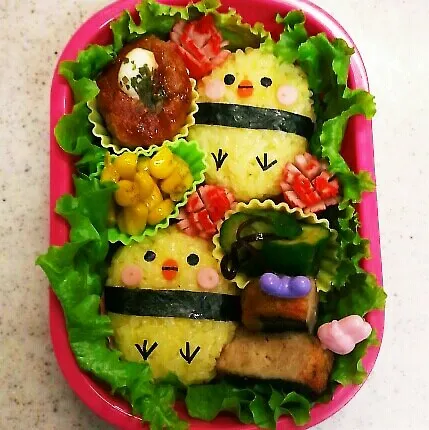 Snapdishの料理写真:ひよこちゃん弁当♪|sさん