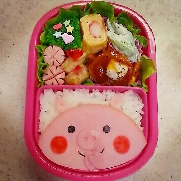 ブタさん弁当♪|sさん