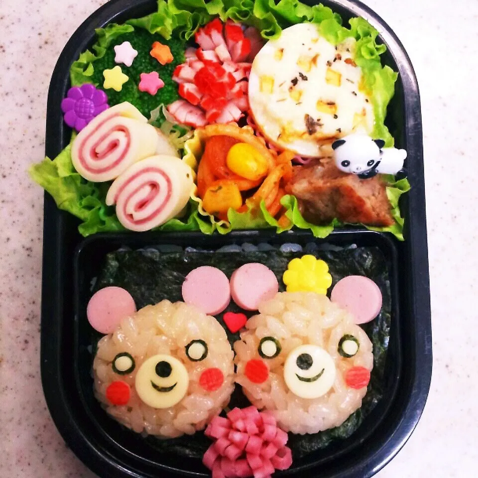 クマさん弁当♪|sさん