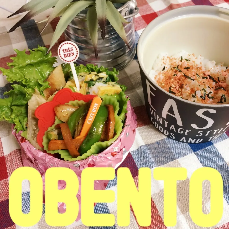 今日のお弁当(o^^o)|cafechanさん