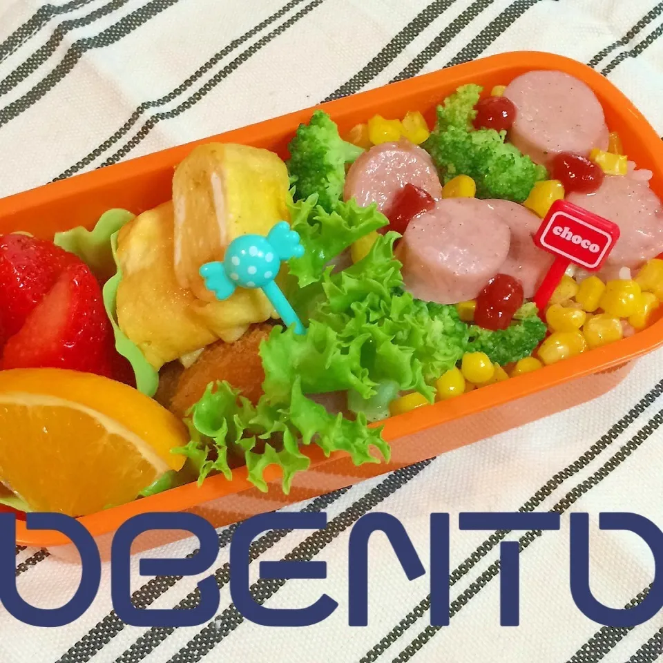 Snapdishの料理写真:(*^^*) ♥︎女子高生のお弁当♥︎|cafechanさん