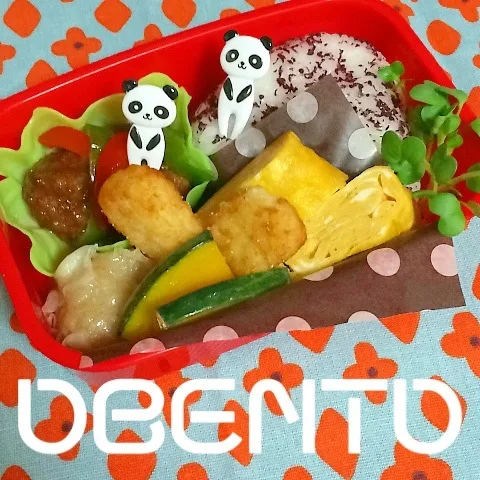 ヾ(＠^▽^＠)ﾉ 今日のお弁当♡|cafechanさん