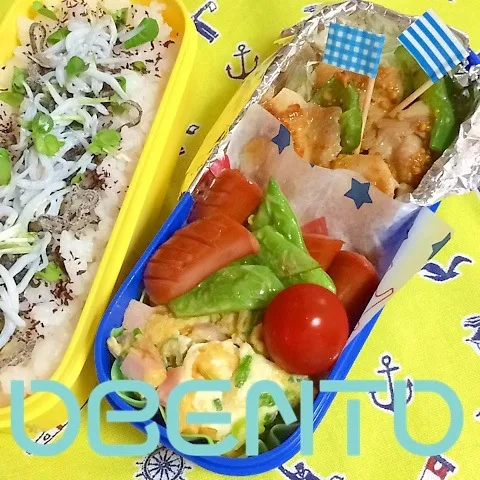 ﾍ(ﾟ∀ﾟ*)ﾉ  夏期講習のお弁当‼︎|cafechanさん