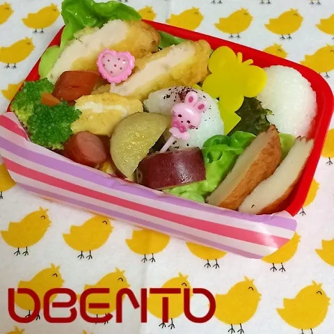 Snapdishの料理写真:ヾ(＠^▽^＠)ﾉ 今日のお弁当☀︎♪|cafechanさん