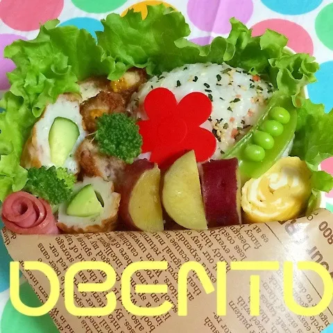 (*^ー^)ノ 今日のお弁当♪♪|cafechanさん