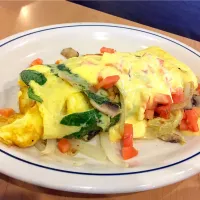 Garden Omelette #ihop #eatinginamerica #comfortfood|Cloudy Gさん