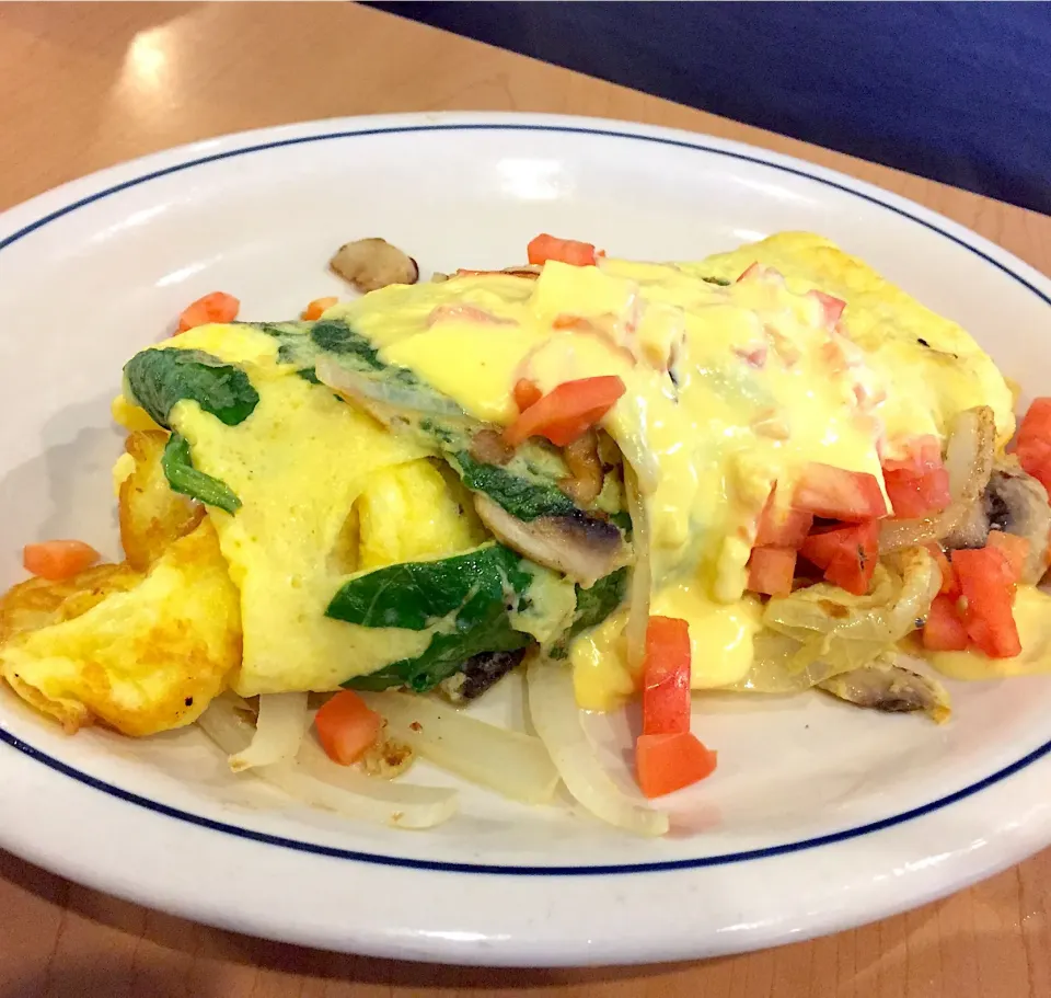 Garden Omelette #ihop #eatinginamerica #comfortfood|Cloudy Gさん