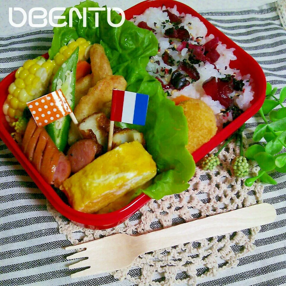 o(*⌒O⌒)ｂ 今日のお弁当～♪♪|cafechanさん