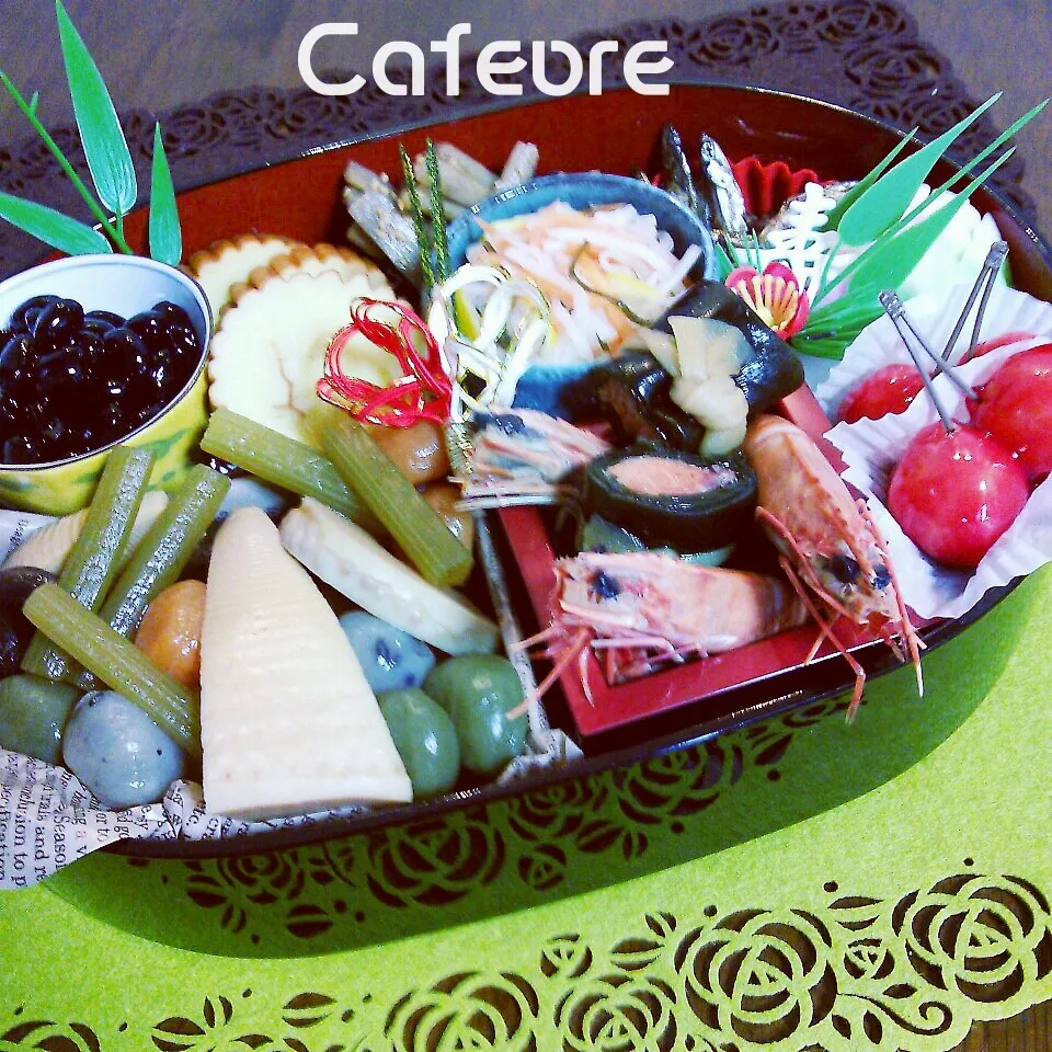 ＼(^o^)／  2013年 私のおせち料理!! (笑)|cafechanさん