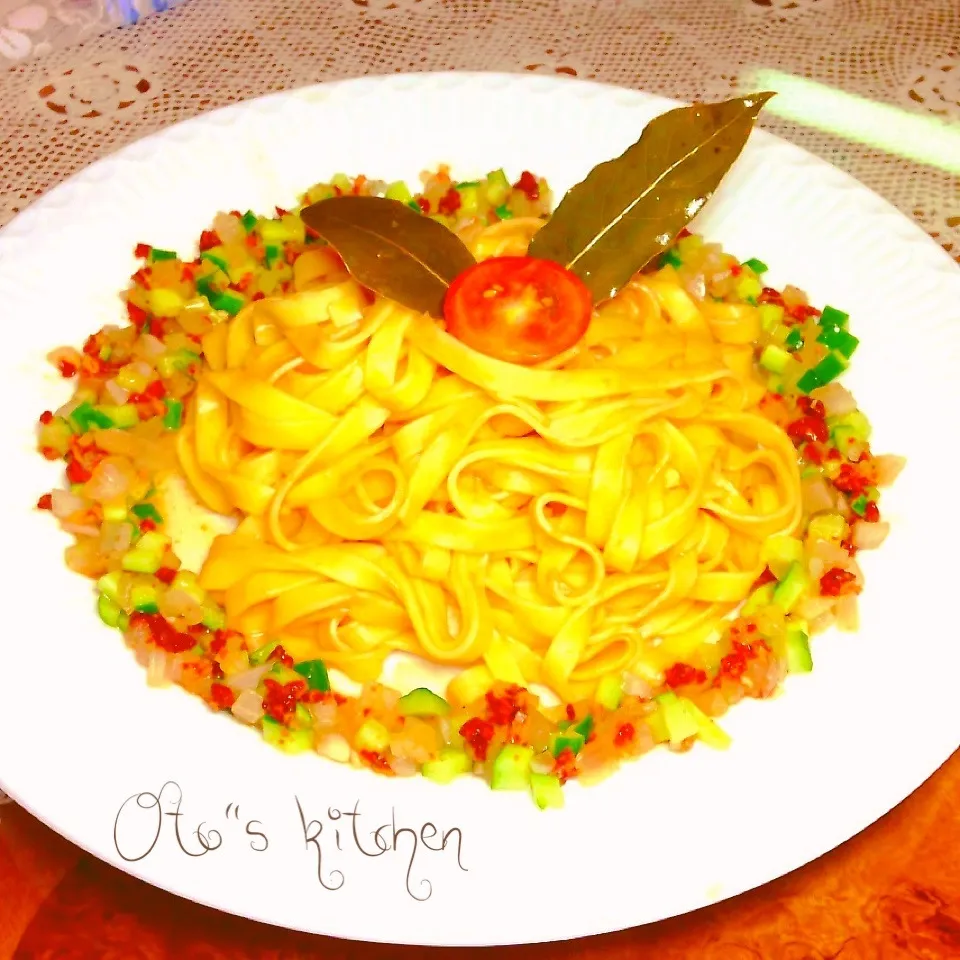 Fettucine all'acqua di pomodor|ototoさん