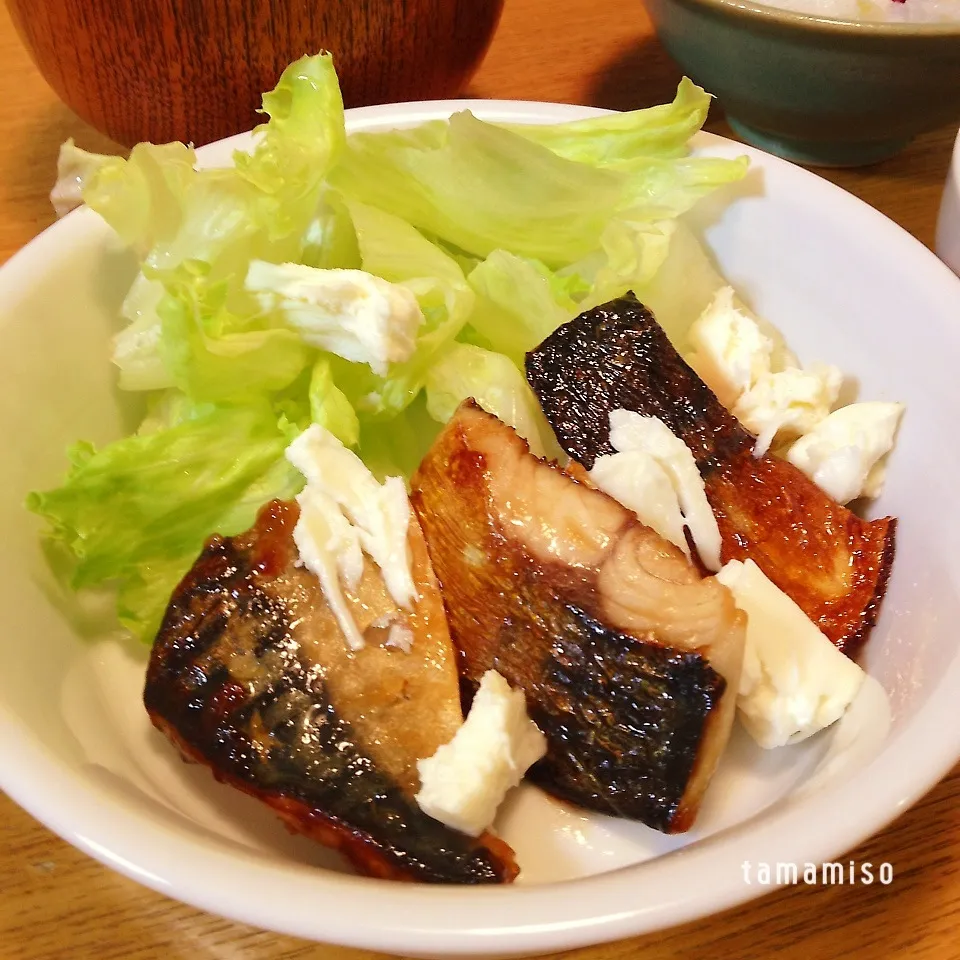 塩サバの酢醤油焼き|tamamisoさん