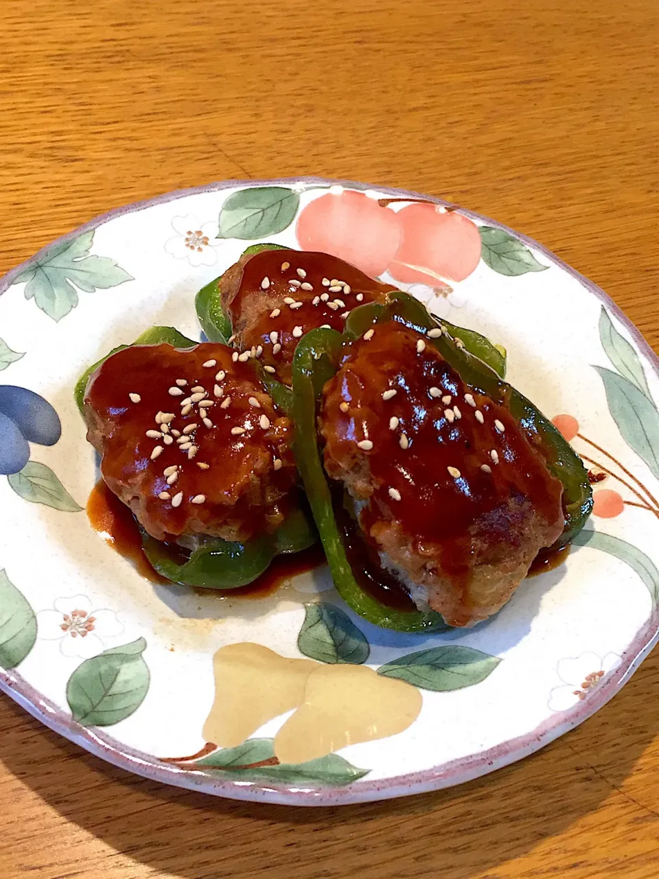 ピーマンの肉詰め|まつださんさん