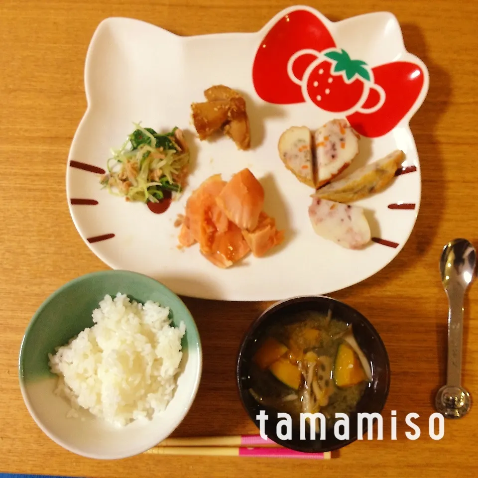 シャケカマの夕飯|tamamisoさん