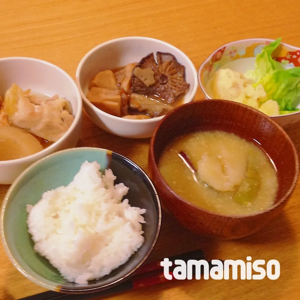 Snapdishの料理写真:芋率の高い夕飯|tamamisoさん