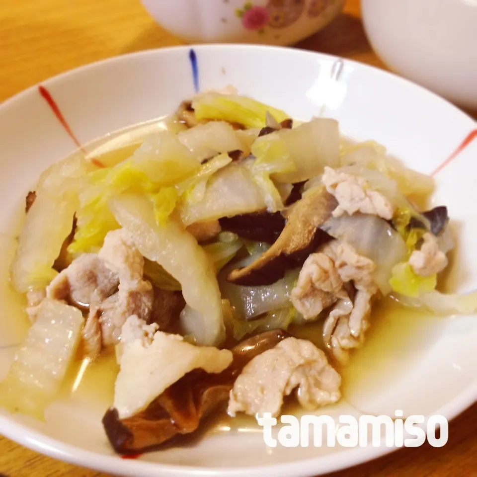 Snapdishの料理写真:塩だけの煮物|tamamisoさん