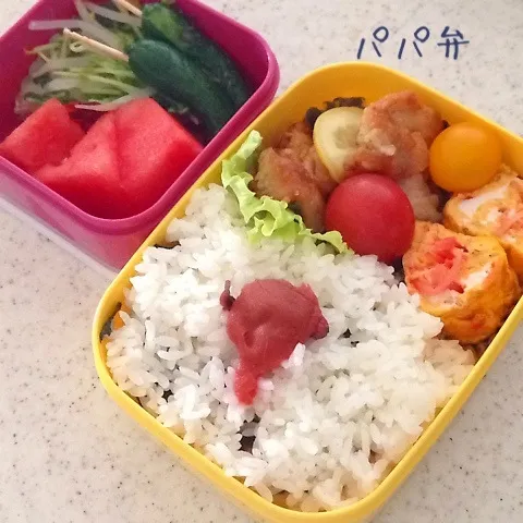 Snapdishの料理写真:パパ弁当|とももさん